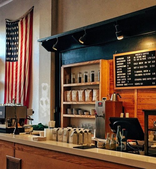 coffee house cabinets